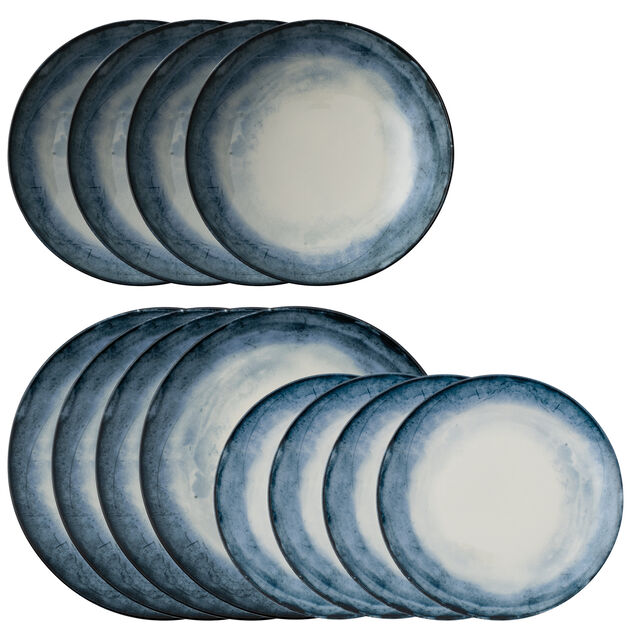 Plates set 12 pieces image number 1