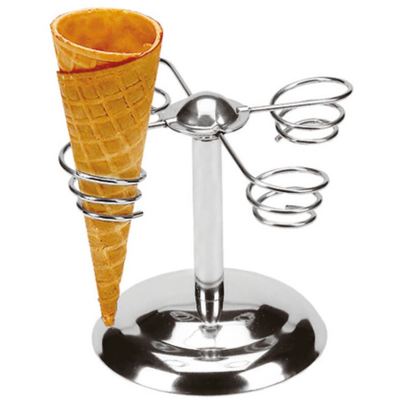 Waffle Cone Stands! Ice Cream Cone Holder Stands shaped like Waffle Cones!  Perfect decor for ice cream scooping or ice cream party