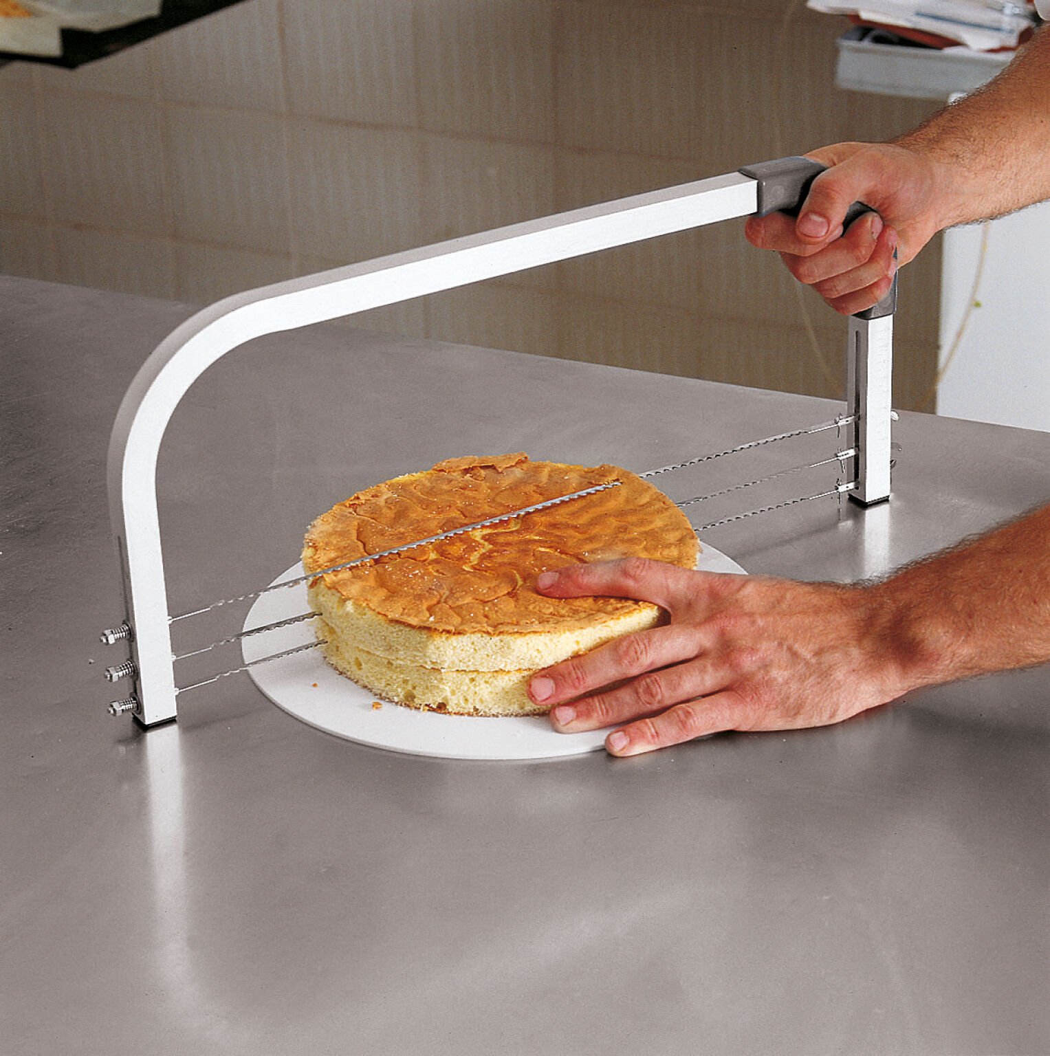 Adjustable height cake leveler cream butter sugar flap baking treatment  tool | eBay