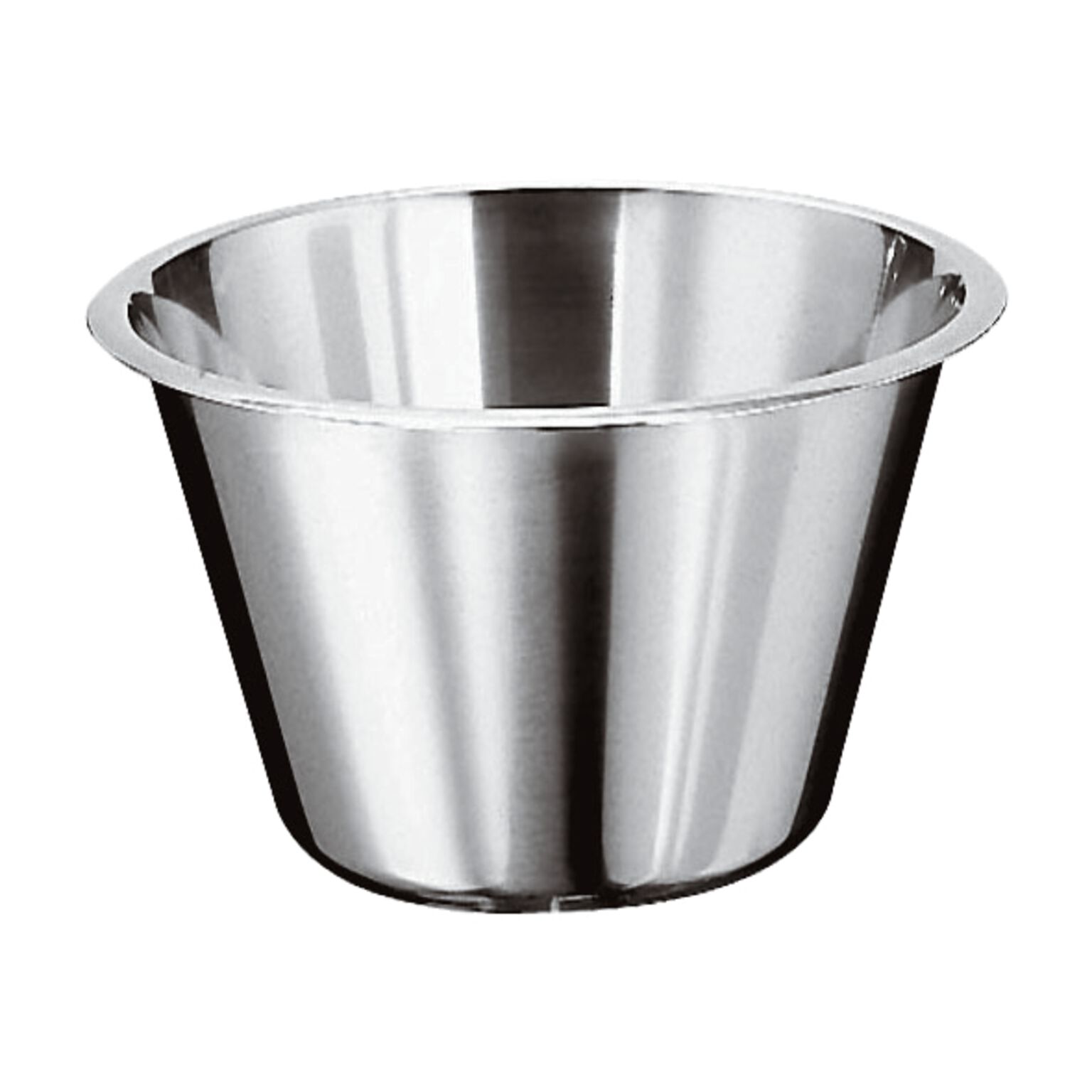 Mixing bowls: high, low, stainless steel | Paderno