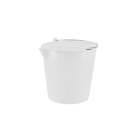 Graduated bucket with spout